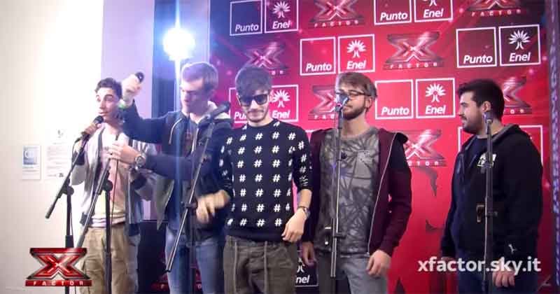 X Factor 2014 - Spritz For Five al Punto Enel di Milano