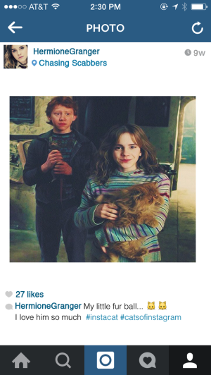 E se Hermione Granger avesse avuto Instagram?