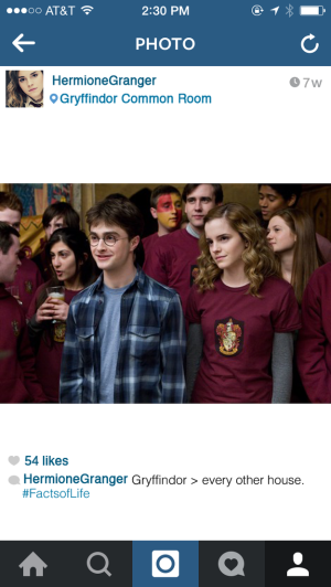 E se Hermione Granger avesse avuto Instagram?