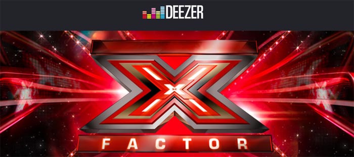 X Factor 2014: su Deezer