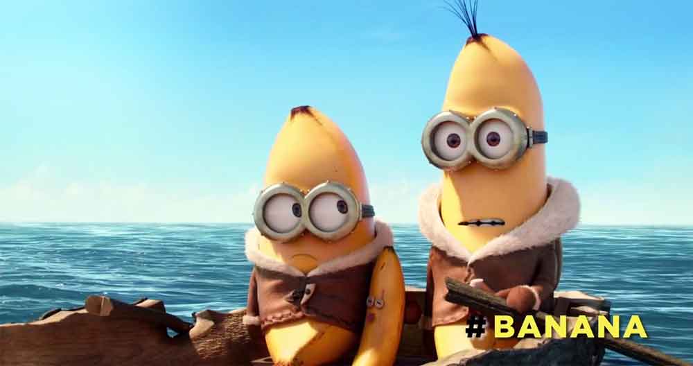 Minions - Mini Clip Banana