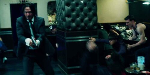 John Wick – Clip Scontro a fuoco nel club