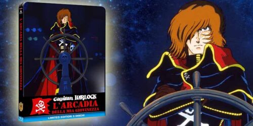 Capitan Harlock: L’Arcadia della mia giovinezza in DVD, Blu-ray da Dicembre