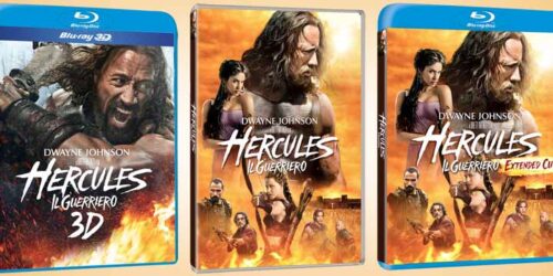 Hercules – Il guerriero in DVD, Blu-ray, BD3D dal 3 Dicembre