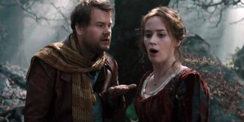 Into the Woods, due clip ufficiali con Emily Blunt e James Corden