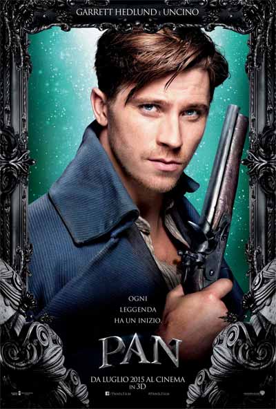 Pan, i poster italiani dei Personaggi