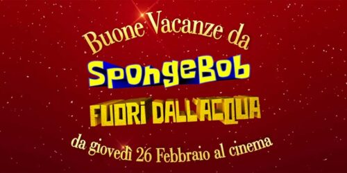 SpongeBob Fuori dall’acqua augura Buone Feste