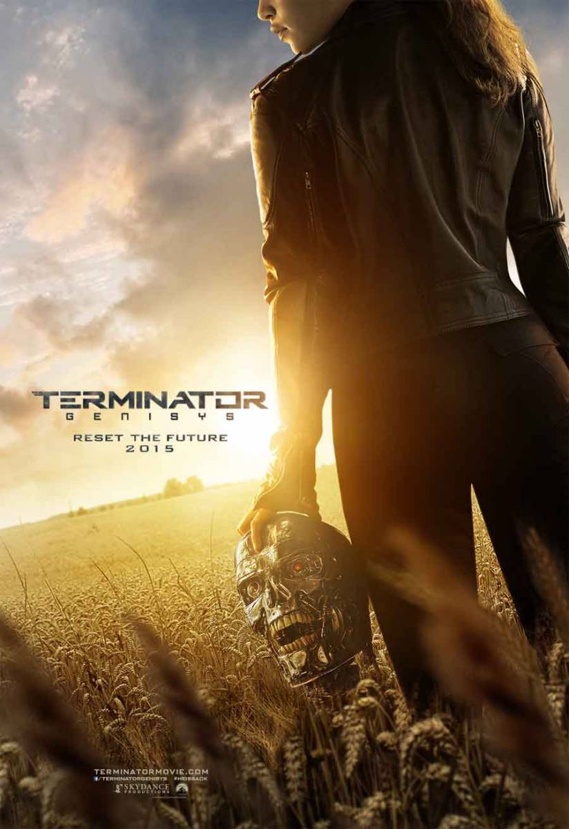 teaser poster internazionale di Terminator Genisys