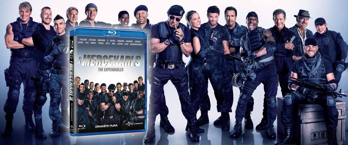 Blu-ray di I Mercenari 3