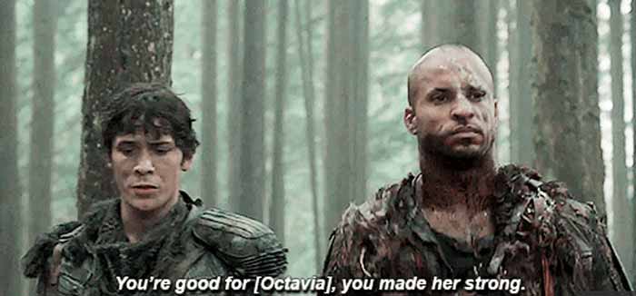 The 100: Bellamy e Lincoln