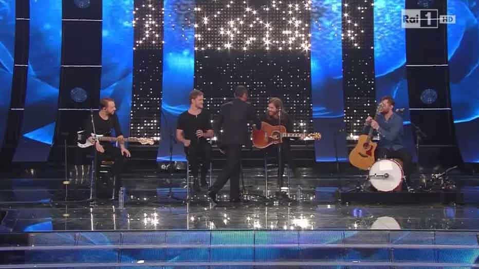 Sanremo 2015: Imagine Dragons - 1a serata