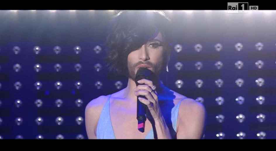 Sanremo 2015: Conchita Wurst - 2a serata