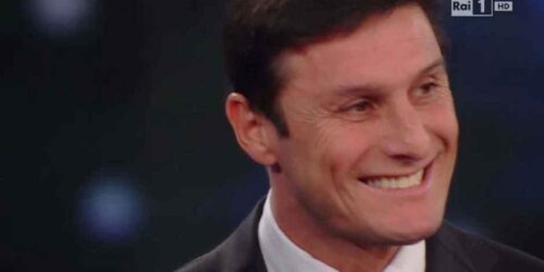 Sanremo 2015: Javier Zanetti – 2a serata