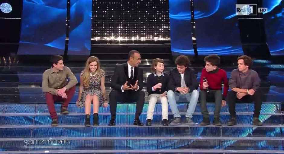 Sanremo 2015: Il cast di Braccialetti Rossi 2 - Finale