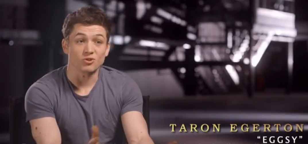 Kingsman - Secret service - Taron Egerton presenta Eggsy