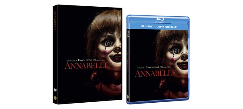 Annabelle in Blu-Ray e DVD