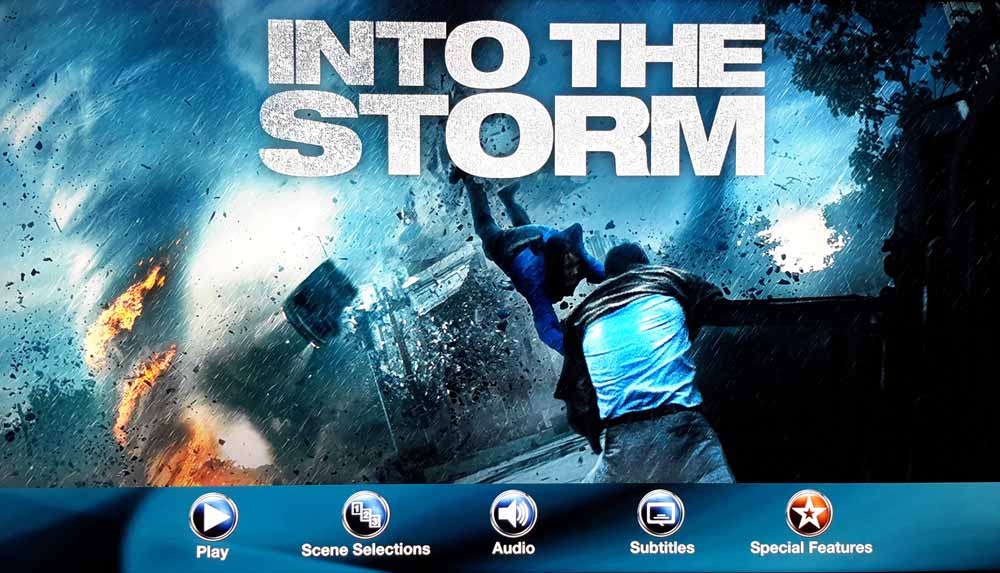 blu-ray di Into The Storm