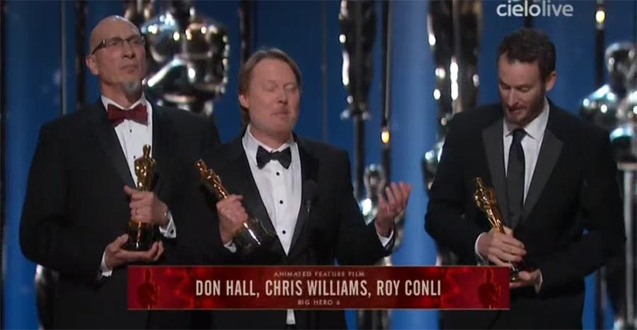 Oscar 2015: 'Big Hero 6' vince Miglior film d'animazione