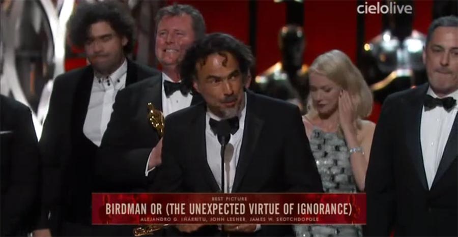 Oscar 2015: 'Birdman' vince Miglior Film e Regia