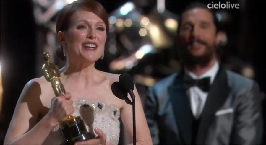 Oscar 2015: Julianne Moore vince Miglior Attrice Protagonista