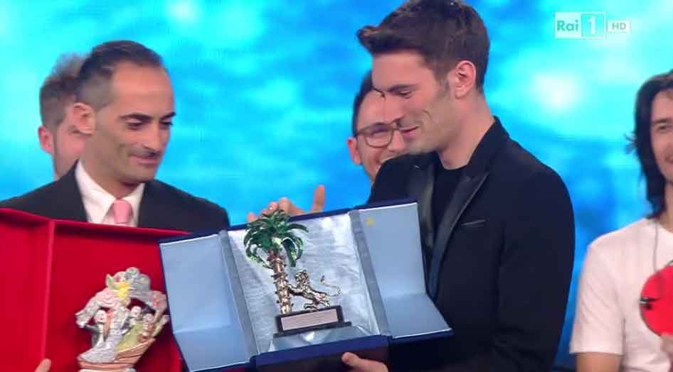 Giovanni Caccamo VINCE Sanremo 2015 Nuove Proposte