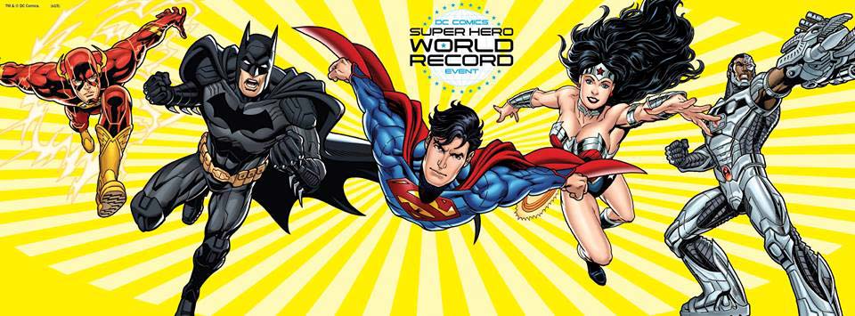 DC Comics Super Hero World Record Day