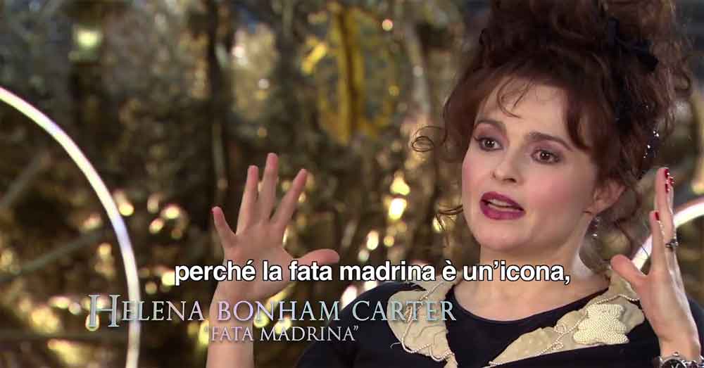 Cenerentola - Intervista a Helena Bonham Carter, la Fata Madrina