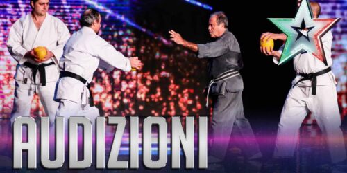 Italia’s Got Talent 2015 – Pineto-san, mezzo samurai e mezzo lottatore