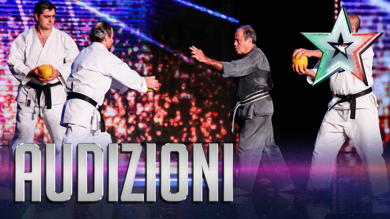 Italia's Got Talent 2015 - Pineto-san, mezzo samurai e mezzo lottatore