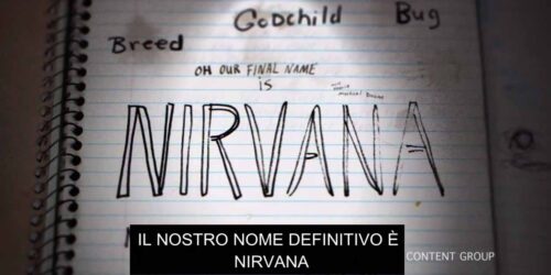 Kurt Cobain: Montage of Heck – Clip Il nostro nome definitivo è: NIRVANA