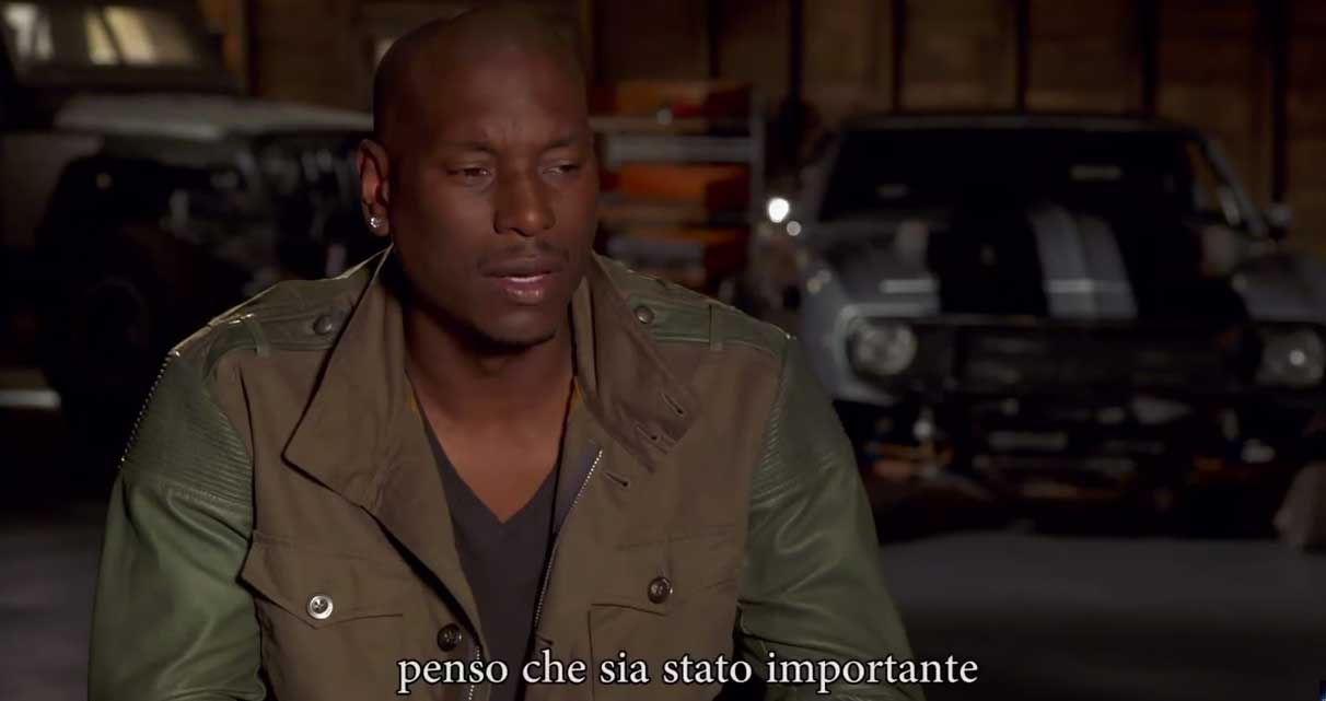 Fast and Furious 7 - Intervista a Tyrese Gibson