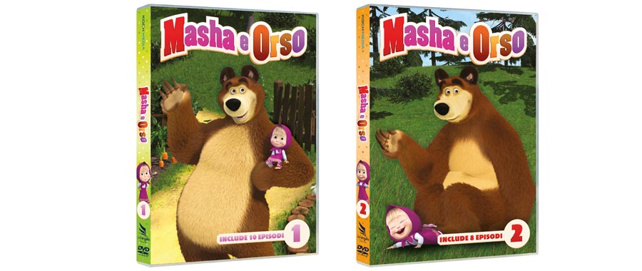 Masha e Orso in DVD