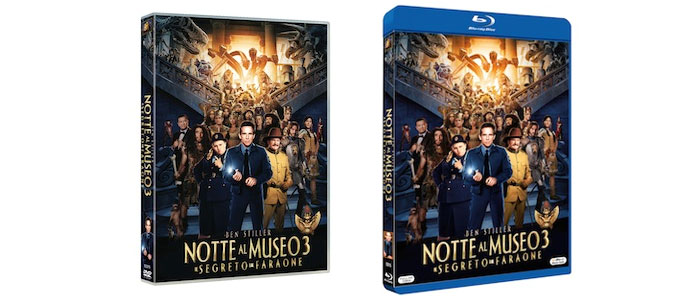 Notte al museo 3 in Blu-ray e DVD