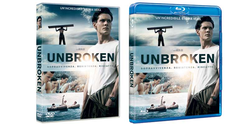 Unbroken in DVD e Blu-ray
