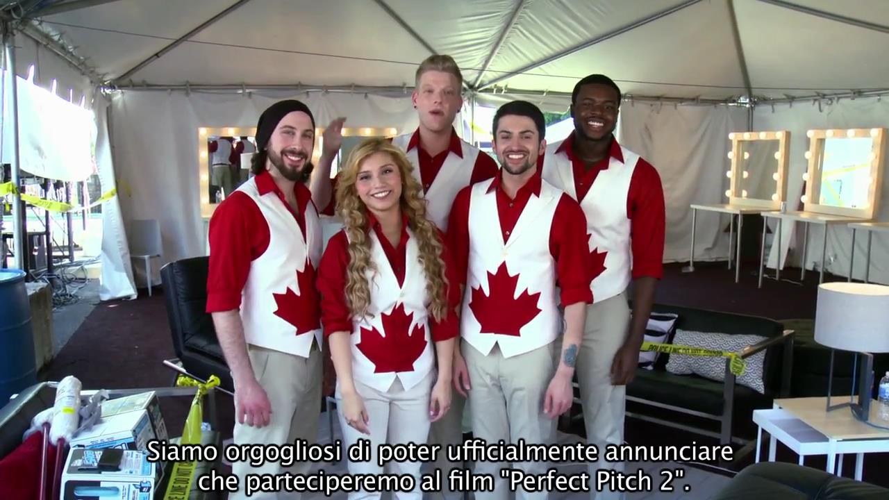 Pitch Perfect 2 - I Pentatonix sul set