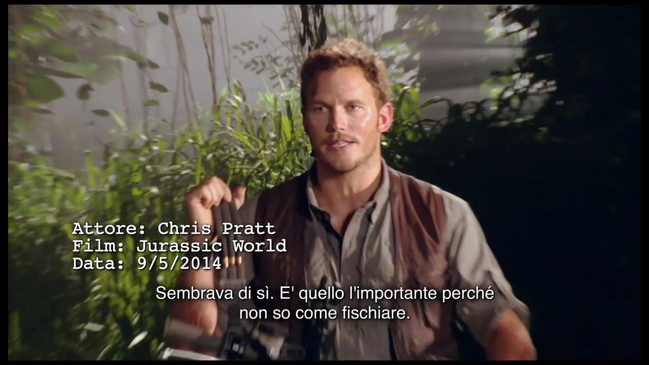 Jurassic World - Il Diario Giurassico di Chris Pratt: Fischiare