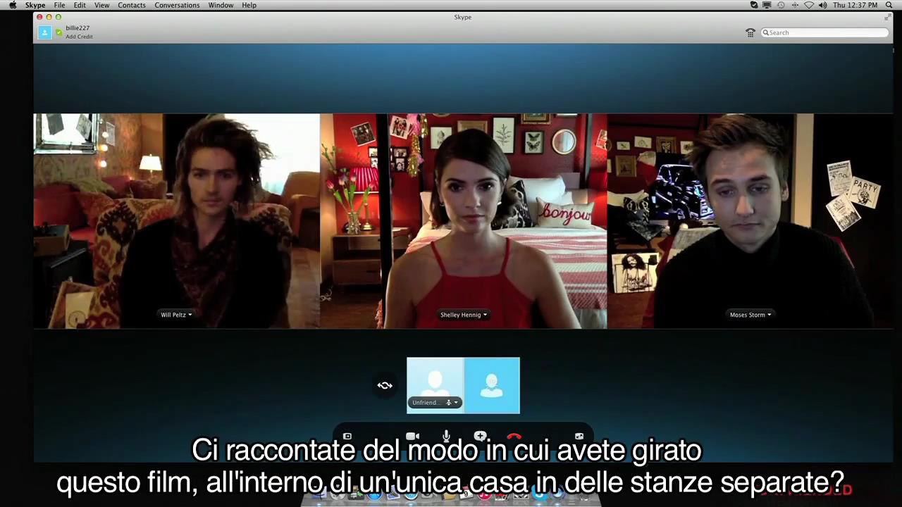 Unfriended - Intervista Skype ai protagonisti del film