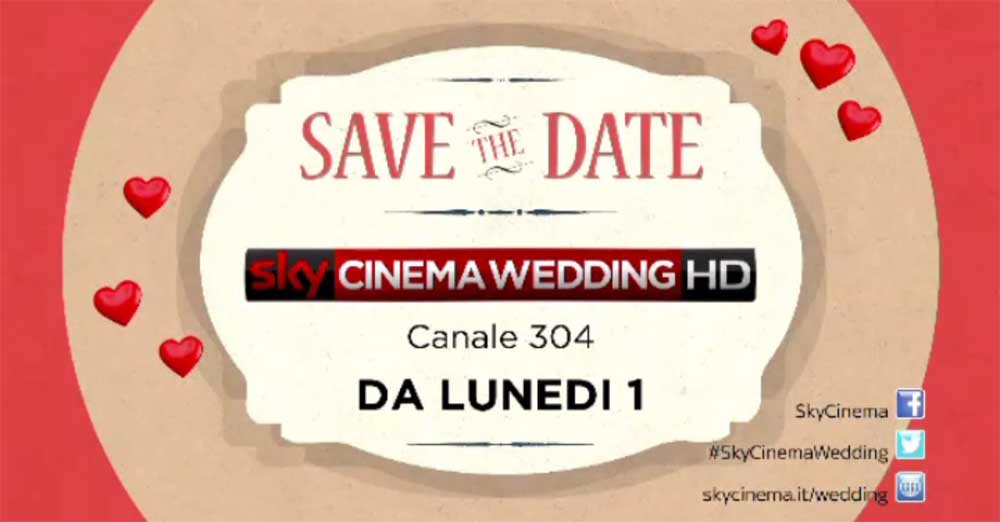 Sky Cinema Wedding, dal 1 a 14 giugno 2015