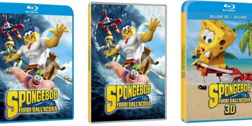 Spongebob – Fuori dall’acqua  in DVD, Blu-ray, BD-3D dal 10 Giugno