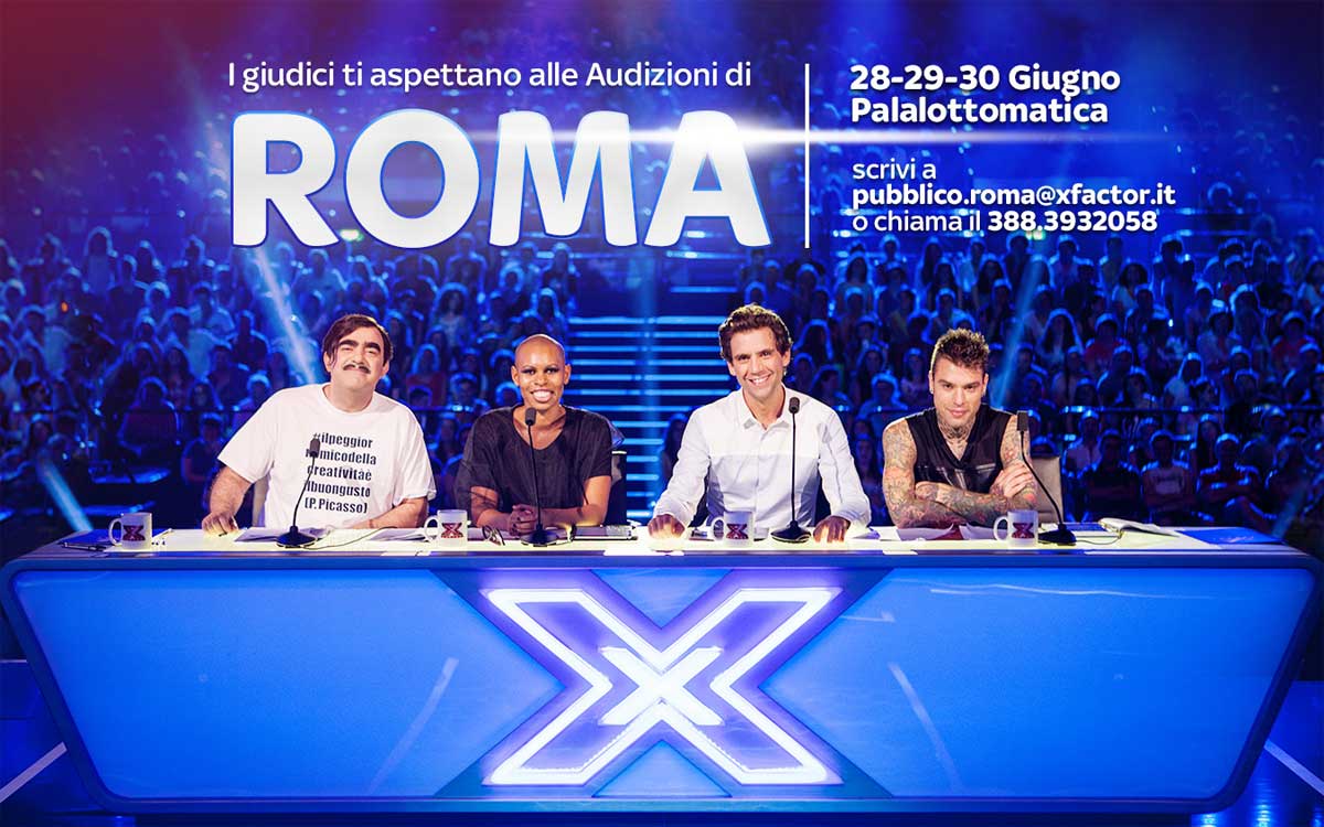 X Factor 2015: casting a Roma