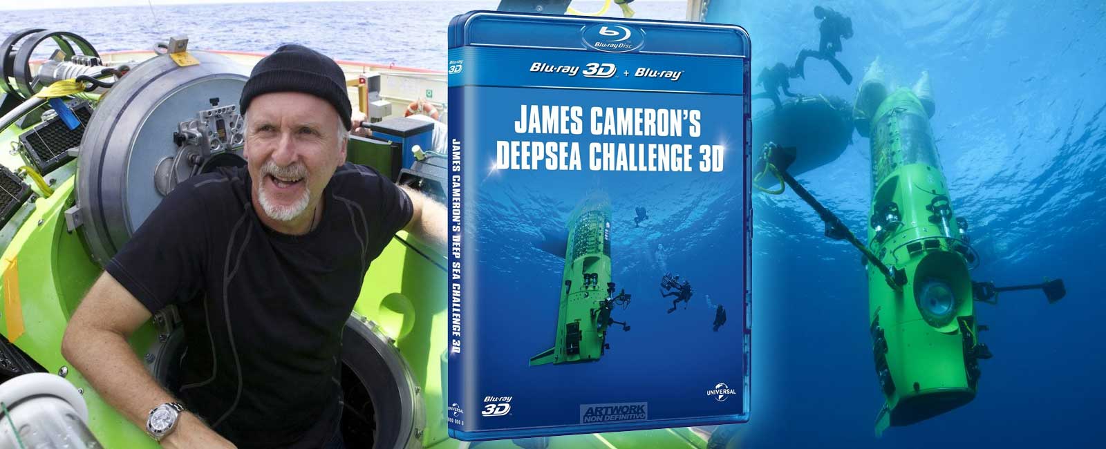 Blu-ray 3D di James Cameron's Deep Sea Challenge