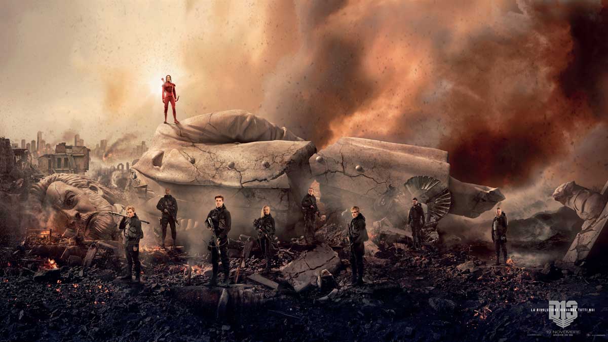 Banner 'Snow Caduto' per Hunger Games: Il canto della rivolta - Parte 2