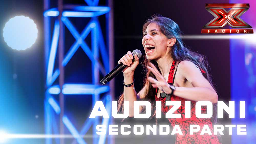 X Factor 2015 - Zoci fan di Skin sul palco - 2a Audizioni