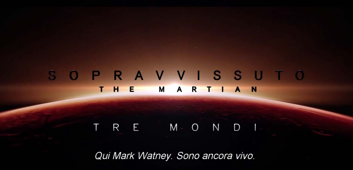 Sopravvissuto: The martian - Featurette Tre mondi