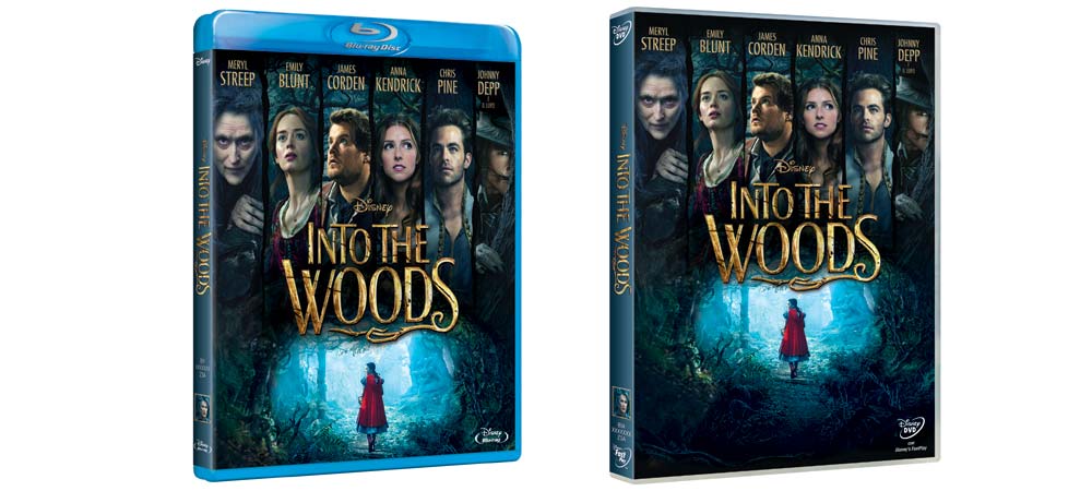 Into the Woods in DVD, Blu-ray