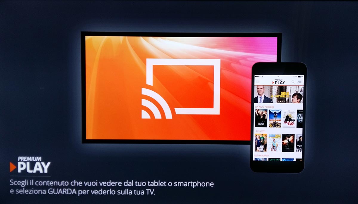 Premium Play è anche su Chromecast