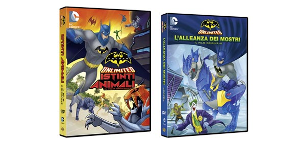 Batman Unlimited: Istinti Animali e L'Alleanza dei Mostri in TV e DVD