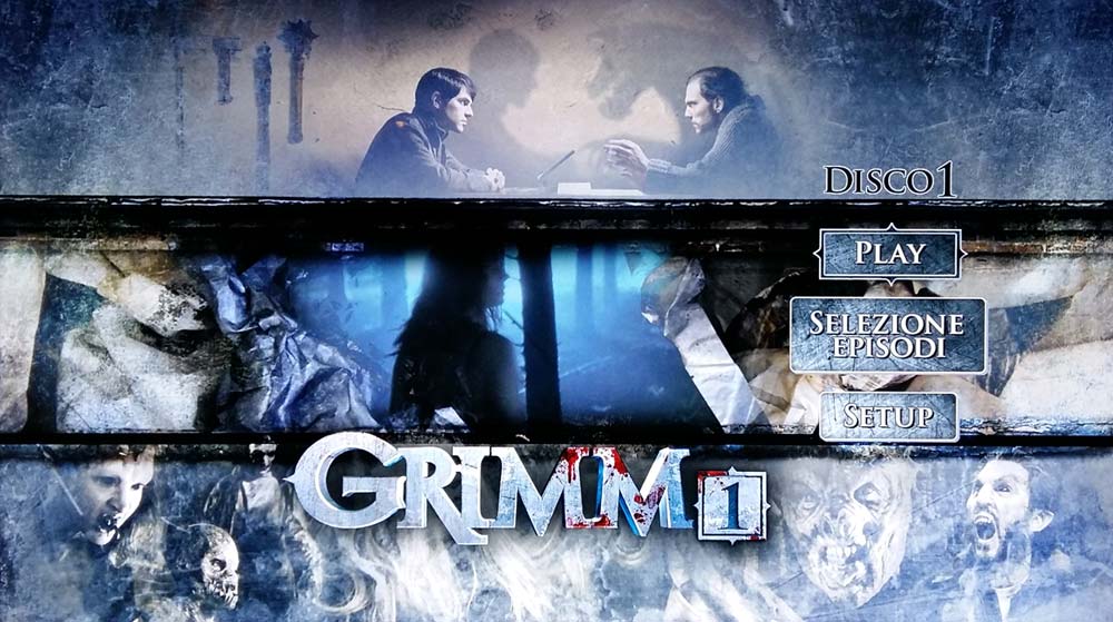 Grimm, Blu-ray della Prima Stagione Completa