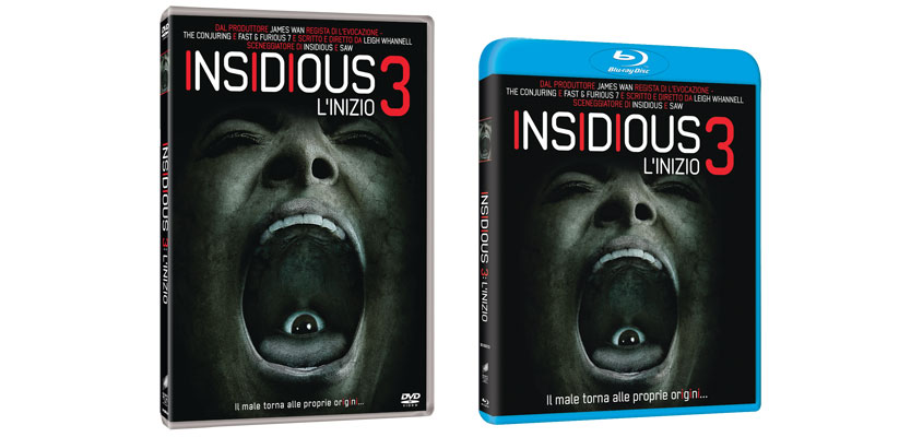 Insidious 3 - L'inizio in DVD, Blu-ray