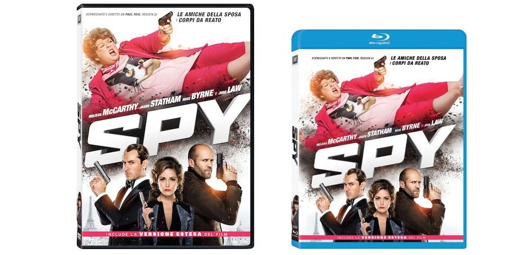 SPY con Melissa McCarthy in DVD, Blu-ray